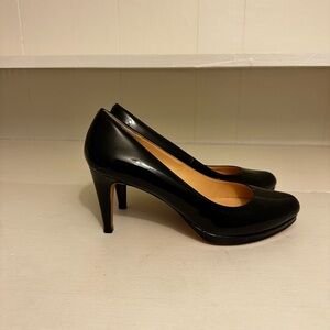 Cole Haan Glossy Black Pumps